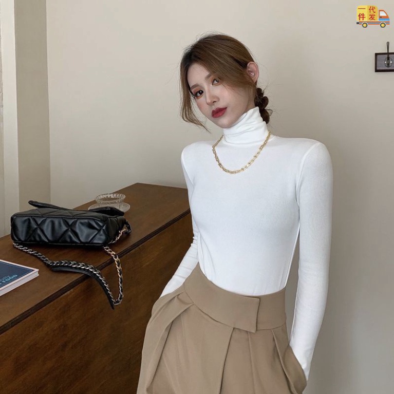 ⚡[ TOP BÁN CHẠY ] Áo len cổ lọ freesize chất len mềm mịn co dãn tốt [ ẢNH THẬT ] 💯 | BigBuy360 - bigbuy360.vn