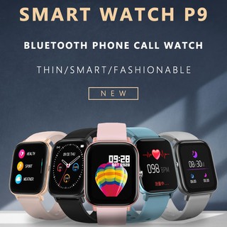 Smartwatch P9 Rel Gio Smart Watch Esportivo Fitness Frequência Cardíaca Touch-Screen Ipx7