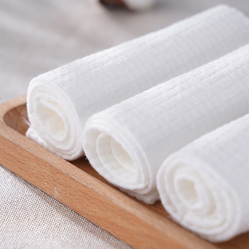 Khăn du lịch cotton dạng nén dùng 1 lần , Khăn đa năng tự nhiên thấm nước tốt GD580-KtamN-xanh VS STORE