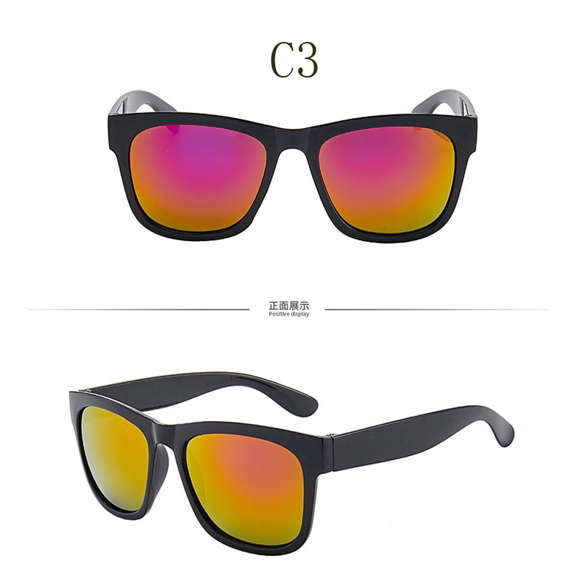 Kính Mát Gọng Vuông Phong Cách Retro Âu Mỹ Thời Trang Cho Nữ