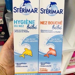 Xịt muối biển sterima cam