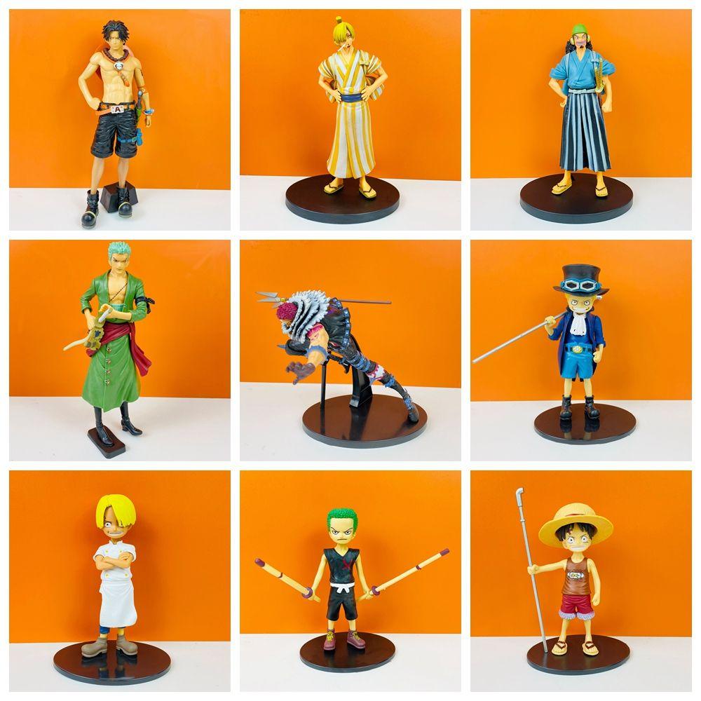SUSANS Đồ trang trí Nhân Vật Sabo Monkey D Luffy Trong Phim Hoạt Hình One Piece Bằng PVC