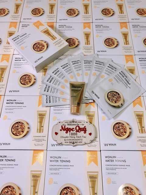 HỘP 10 MẶT NẠ WONJIN