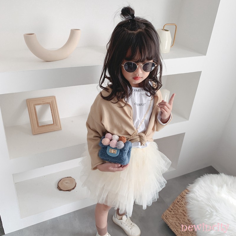 Túi Xách Đeo Chéo Thời Trang Dễ Thương Bé Gái