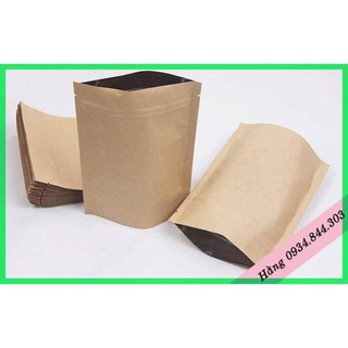 [1kg] Túi zipper 2 mặt giấy kraft