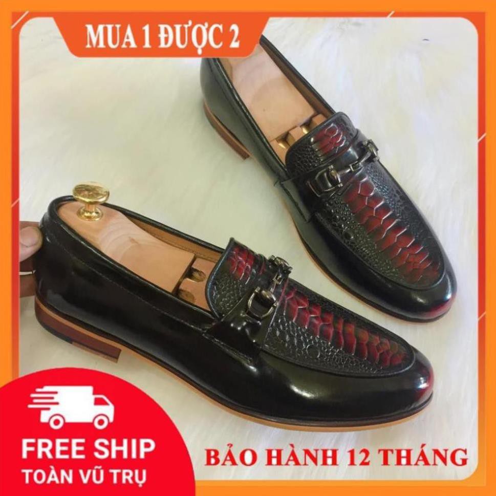 Giày Tây nm d bò màu trà đỏ đế gỗ co cấp đi kim loại 2020 : ❀ ❀ * < 🌺 ` ₜ d ) -z