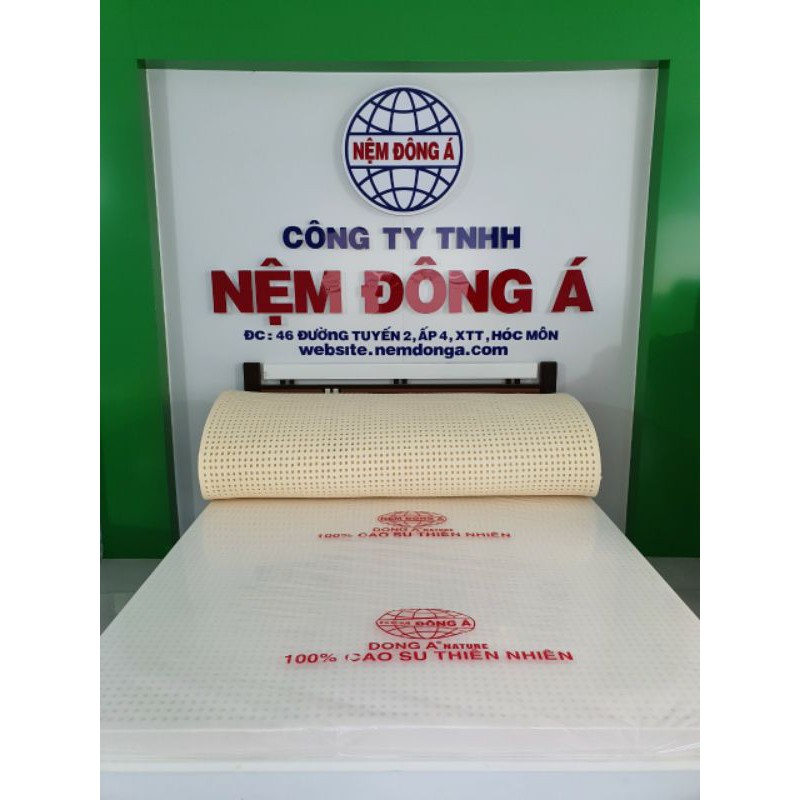 nệm cao su thiên nhiên đông á 1m8x2mx15cm