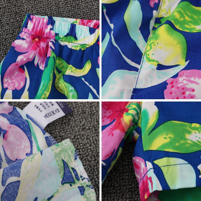 Quần Short 100% Cotton Mỏng Thoáng Khí Phong Cách Hàn Quốc Mới Năm 2023 Cho Bé