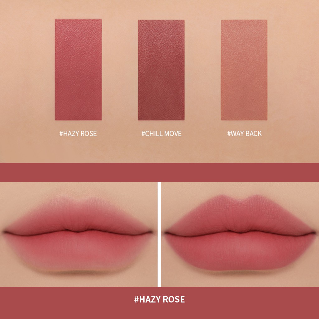 Son Môi 3CE Soft Matte Lipstick mẫu mới