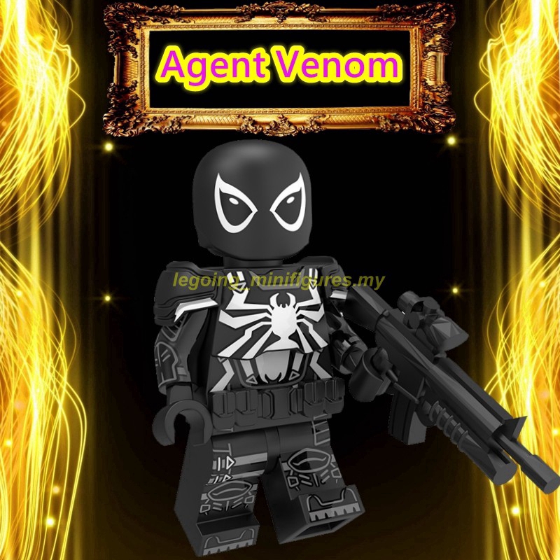Đồ chơi Lego hình Marvel Mysterio SpiderMan Venom cool ngầu
