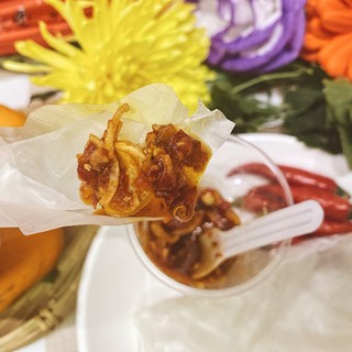 Bánh tráng chấm siêu phẩm sốt SIÊU CAY 🥵