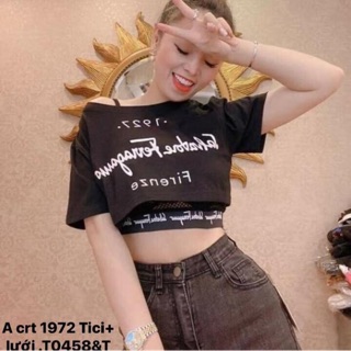 Áo crt kèm áo lưới hai dây - T