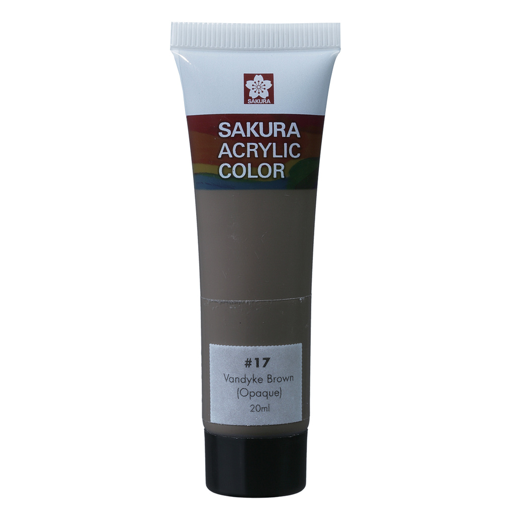 Màu Acrylic Sakura 20ML - VANDYKE BROWN