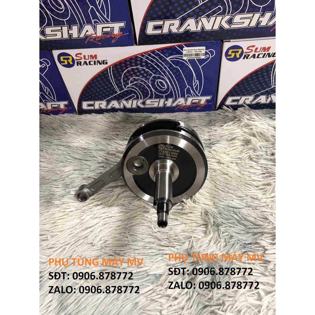 Dên sum cộng 4.8li tay CNC 102mm cho xe Ex135/150. Yêu Thích ❤️❤️❤️