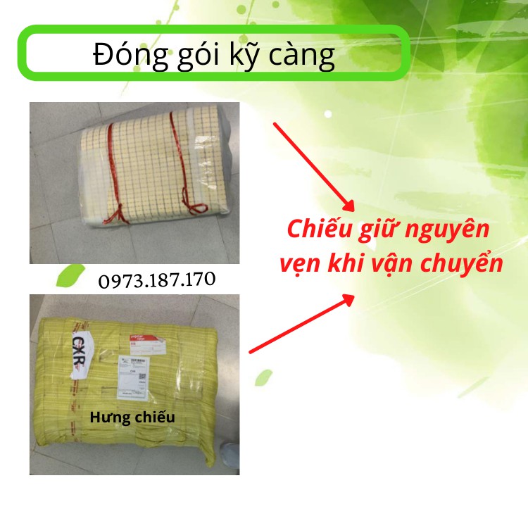 Chiếu trúc hạt xuất khẩu loại đẹp đủ cỡ 1m2 1m6 1m8 2m2 nằm mát lạnh ngày hè