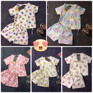 Combo 2 Bộ Pyjama yakata cho Bé