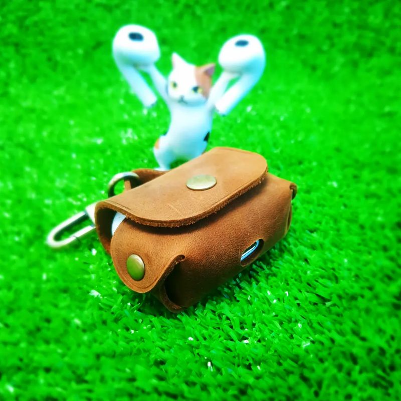BAO DA AIRPODS 3 - HANDMADE DA THẬT