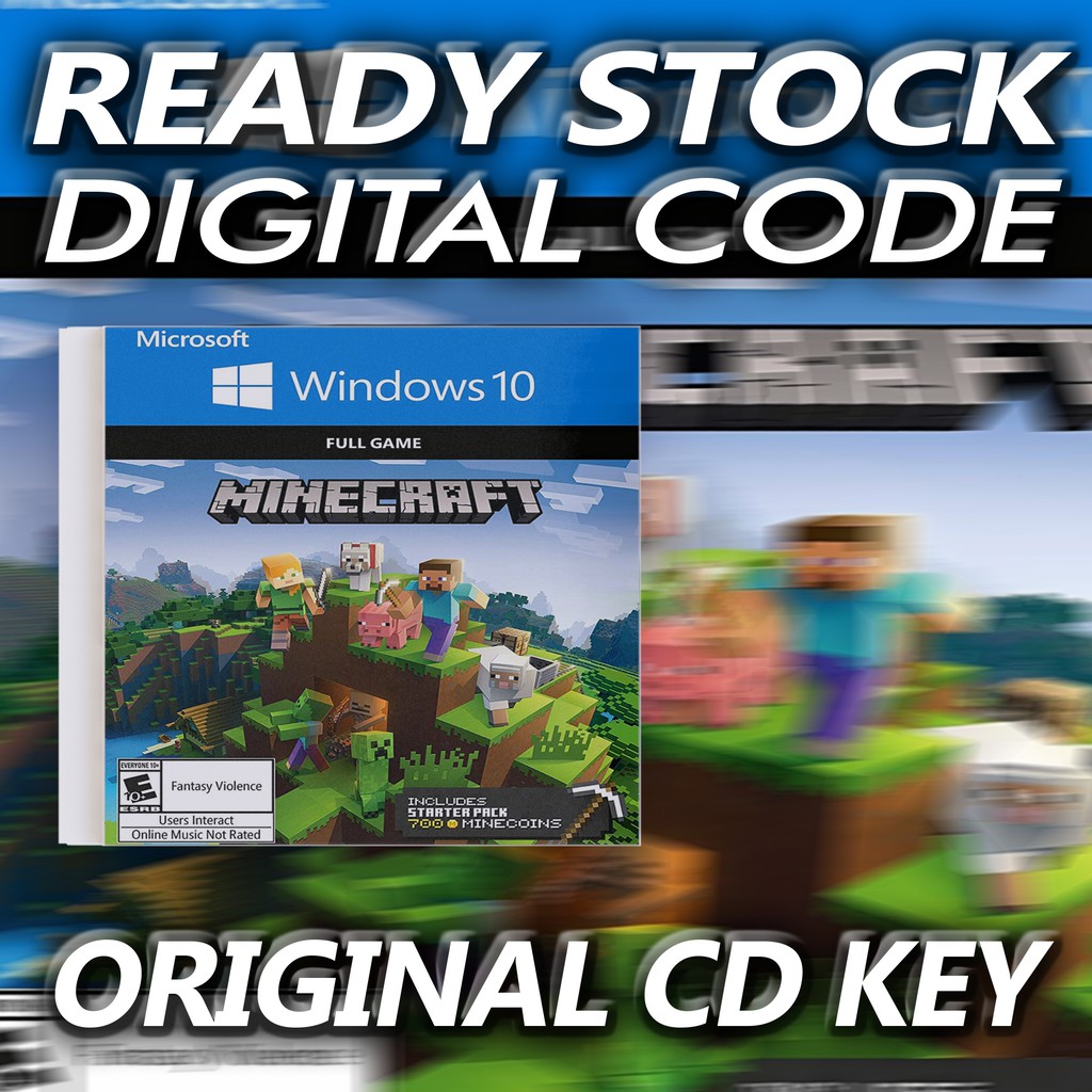 Mô Hình Đồ Chơi Minecraft Windows 10 Phiên Bản Microsoft