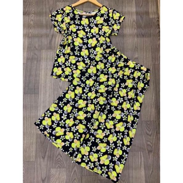 Bộ Đồ Trung Niên - Bộ Thun Lạnh Cao Cấp YoYo Dành cho Mẹ Cho Bà