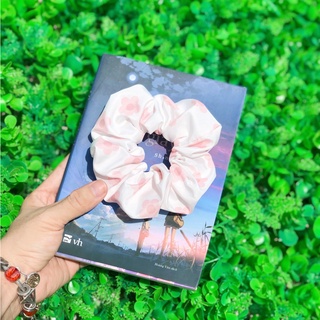 Dây buộc tóc, cột tóc scrunchies hoa quả dễ thương