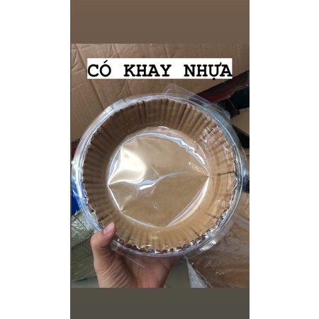 Giấy lót nồi chiên không dầu HEIJI khuôn giấy nến cho nồi chiên không dầu đảm bảo vệ sinh thực phẩm