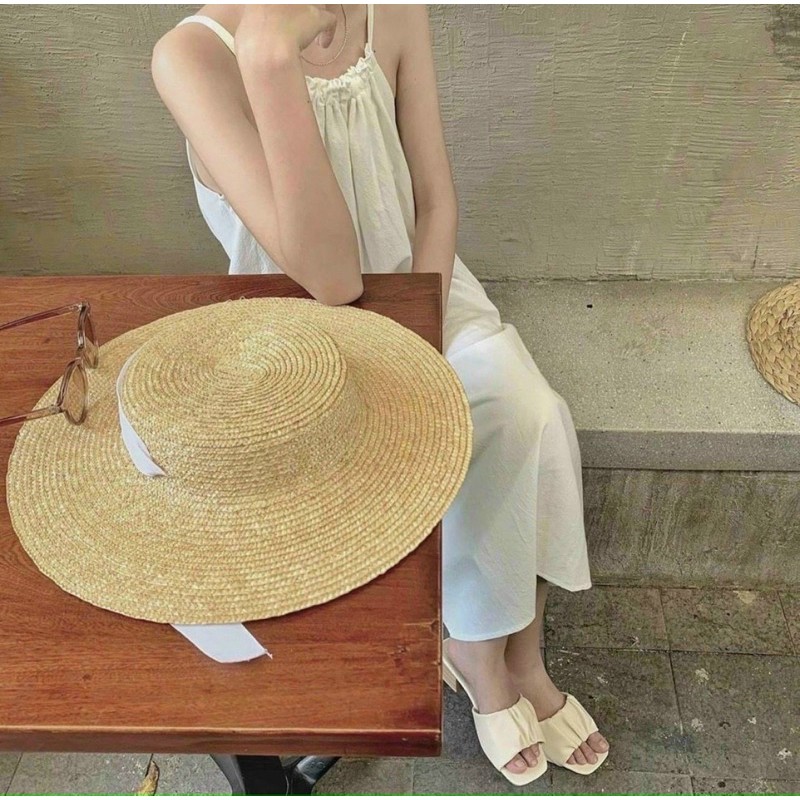 Đầm maxi 2s xẻ tà dây thắt rút | BigBuy360 - bigbuy360.vn