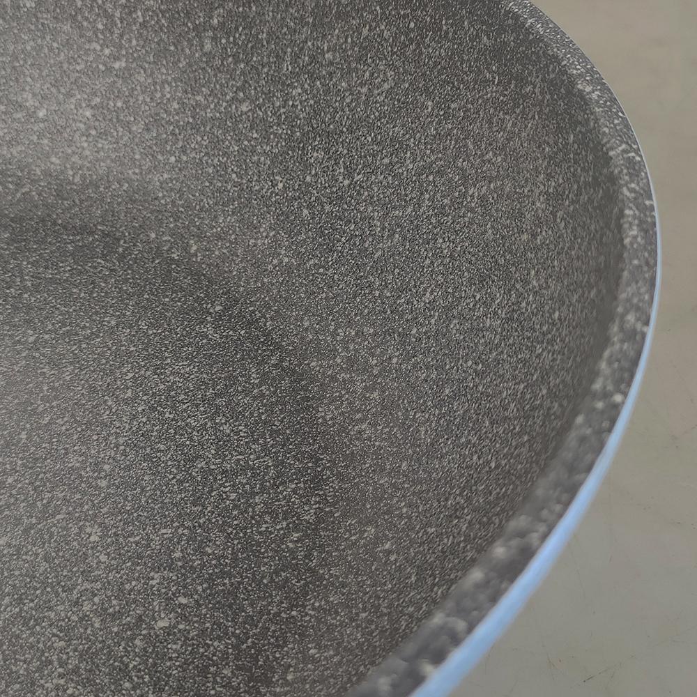 [Chính hãng] Chảo men đá xanh Sapphire 10 lớp chống dính Greencook GCP09 dùng được bếp ga, bếp hồng ngoại, bếp từ