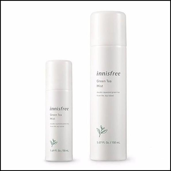 NƯỚC XỊT KHOÁNG TRÀ XANH INNISFREE green tea mineral mist 50ML +150ML | BigBuy360 - bigbuy360.vn