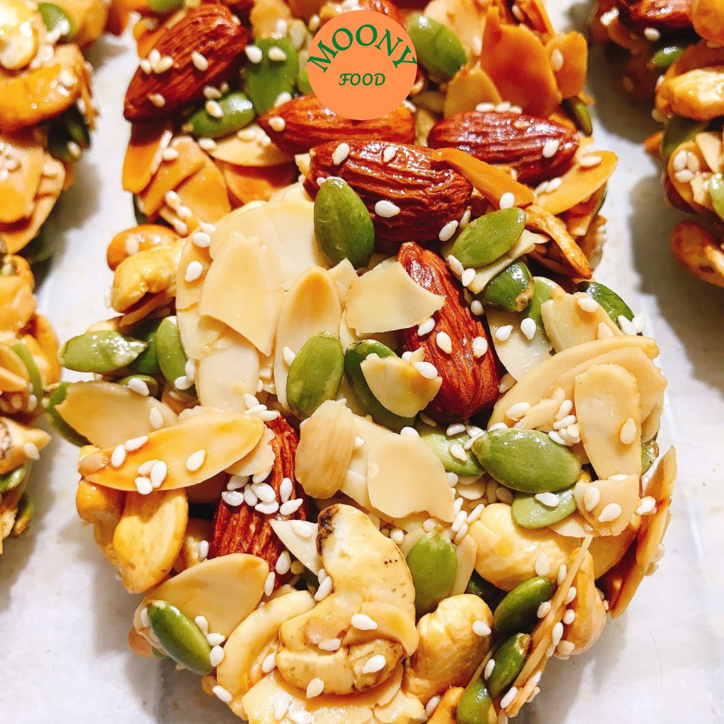 Bánh Ăn Kiêng Hạt Dinh Dưỡng Keto Giảm Cân Healthy Siêu Hạt Granola Hộp 400G