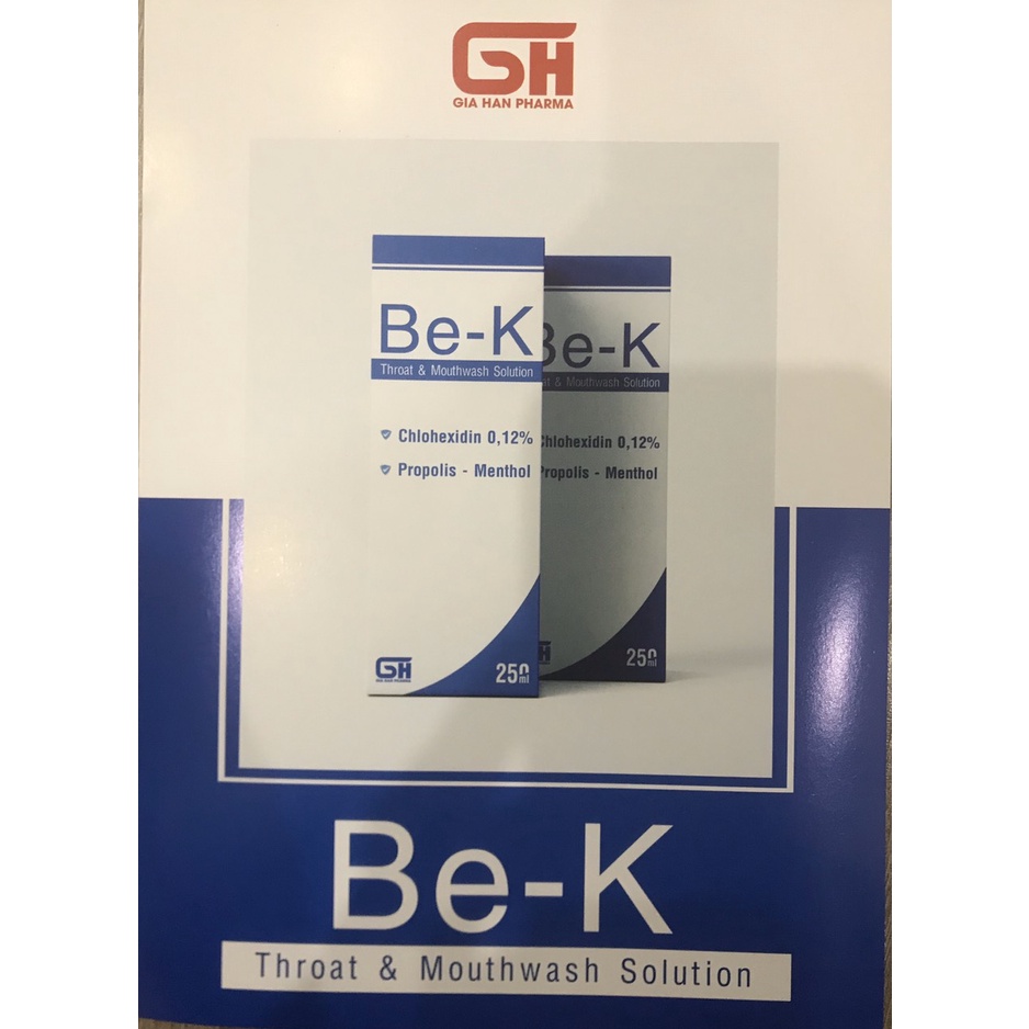 Nước Súc Miệng BE-MT - Giúp làm sạch răng, miệng và lợi, mảng bám răng, khử mùi hôi. Làm dịu sưng, viêm, nhiệt miệng