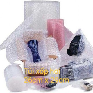 Combo 50 túi xốp gói hàng 26cm x 29cm