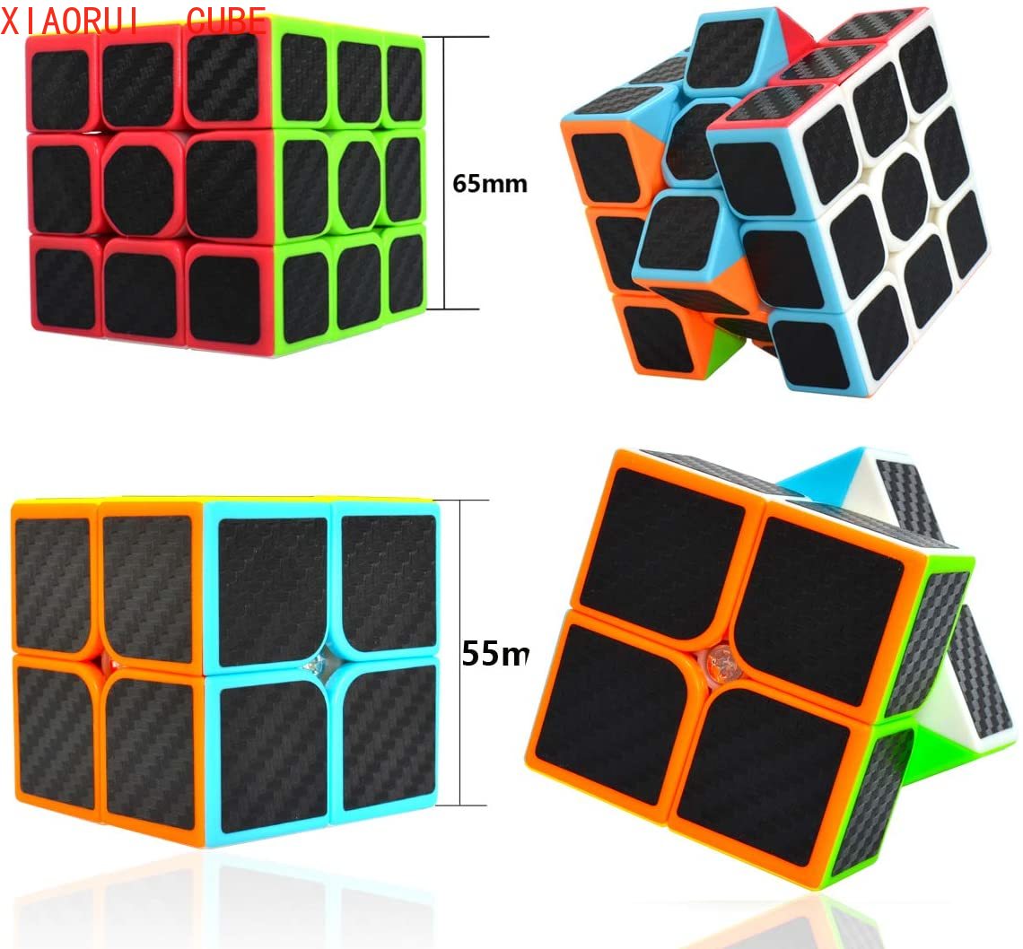 Set 2 Khối Rubik Ma Thuật 2x2 3x3 Cho Bé