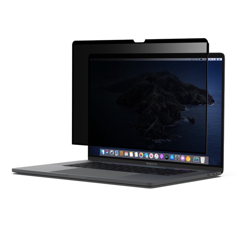Dán từ tính chống nhìn trộm Cho Mac-book Ari,  Pro 13 inch  M1,  Mac-book Pro 14  2021 chính hãng  Wiwu Magnetic Privacy