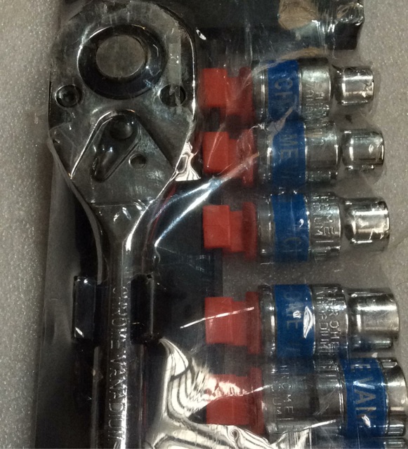 Bộ khẩu 10 chi tiết chrome vanadium