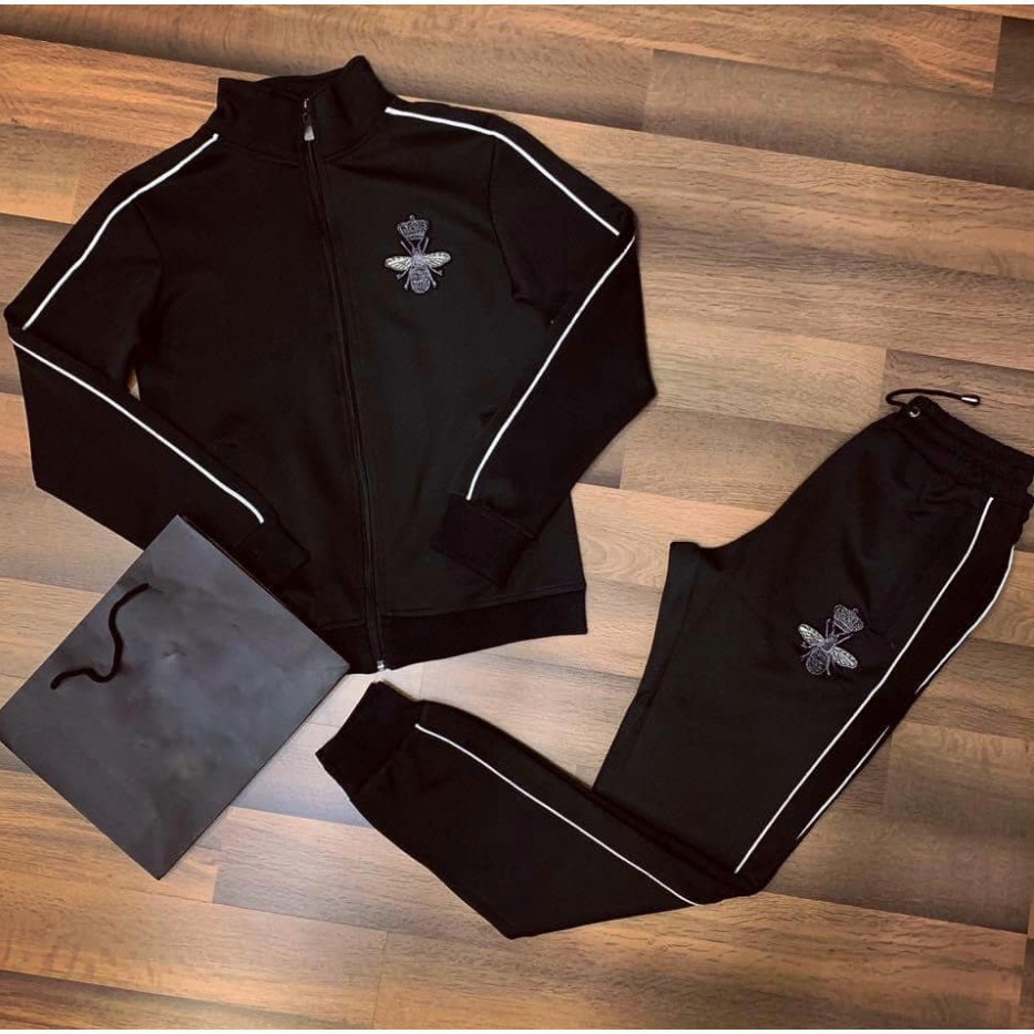 Bộ Thể Thao Nam Kéo Khóa Thêu Logo Ong 199XC | BigBuy360 - bigbuy360.vn