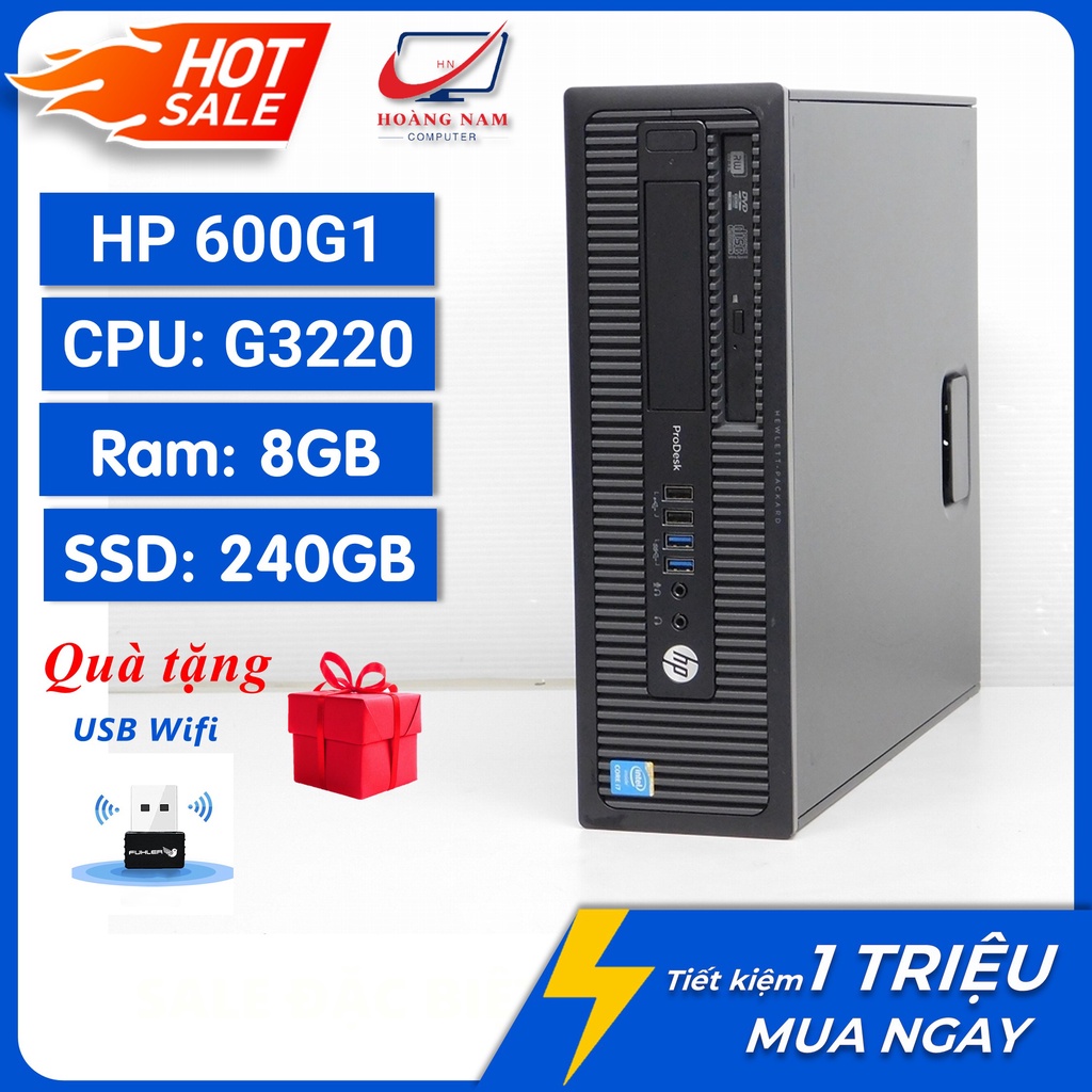 Máy Tính Đồng Bộ Core i5 - i3 Giá Rẻ ⚡️HoangPC⚡️  PC Đồng Bộ HP 600G1/800G1 SFF - Hàng Nhập Khẩu - Bảo Hành 12 Tháng | BigBuy360 - bigbuy360.vn
