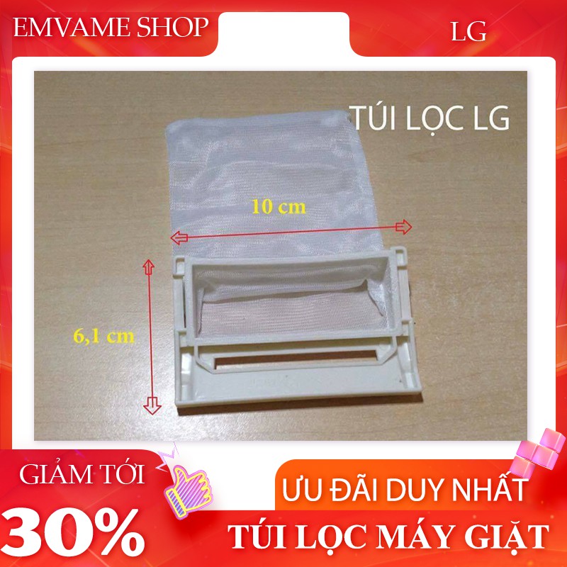 Túi lọc máy giặt LG đời cũ, lưới lọc rác thải trong máy LG