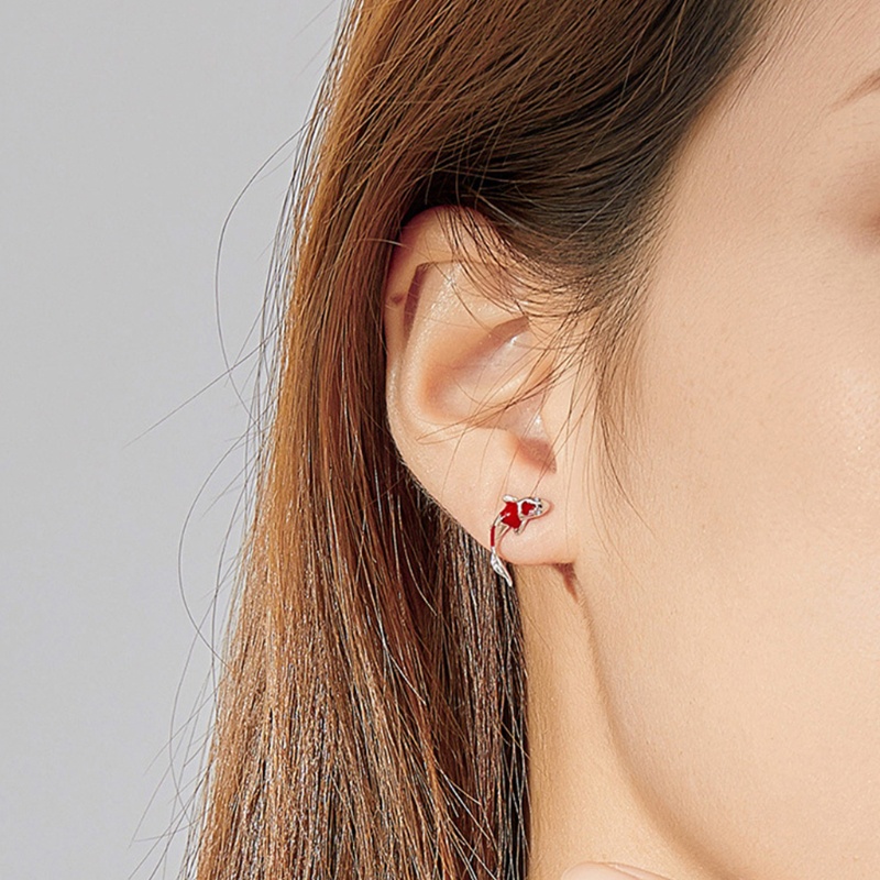 Khuyên Tai Hình Cá Koi May Mắn Cho Nữ