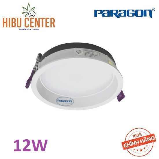 Đèn LED Paragon Downlight Dân Dụng (PRDOO Series) - 7W/ 9W/ 12W - Ánh Sáng Vàng/ Trung Tính/ Trắng. Hàng Chính Hãng