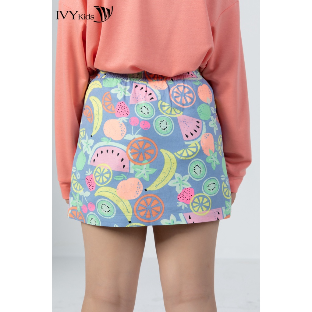 Chân váy bé gái hoa chữ A IVY moda MS 31G1274