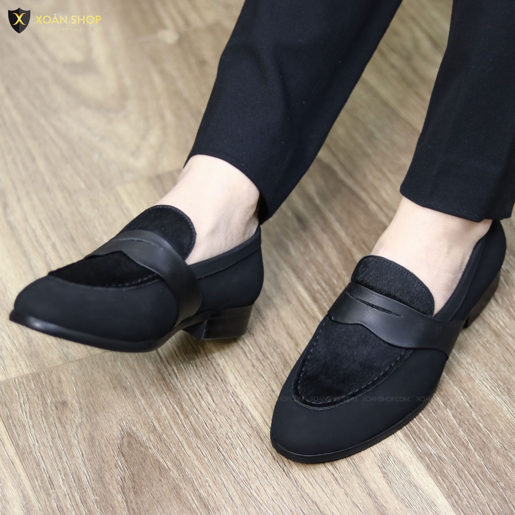 { Hot mùa hè 2022 } - Giày loafer nam cao cấp hot tăng 3-5cm Mã x137