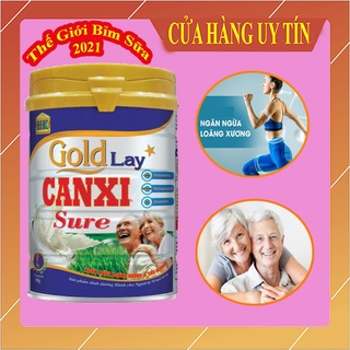 Sữa Canxi Goldlay 900g - Bổ sung Canxi, ngăn ngừa loãng xương cho người từ 30 tuổi trở lên