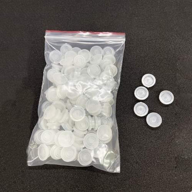 Nút trắng thường đựng keo mi