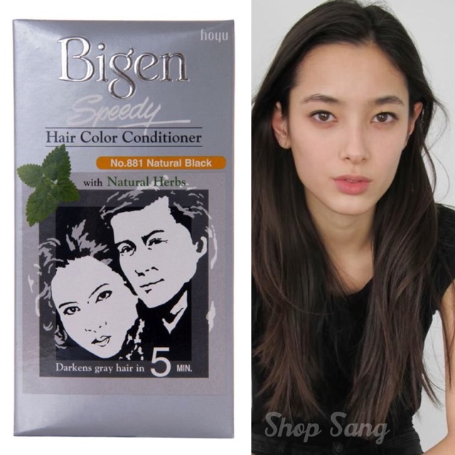 Thuốc Nhuộm Tóc Phủ Bạc 100% Bigen Speedy Conditioner