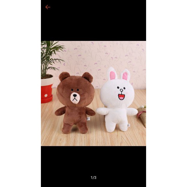 ( Ảnh thật 100%) Gấu bông Thỏ cony 40cm đáng yêu ngộ nghĩnh