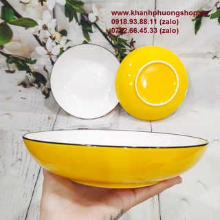 Dĩa sứ lòng sâu - dĩa sứ lòng sâu