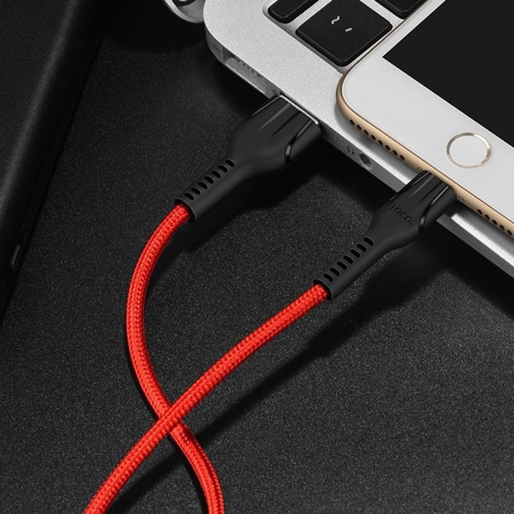 [Dây cáp sạc] - Cáp sạc nhanh Iphone chân Lightning Hoco U31 chính hãng