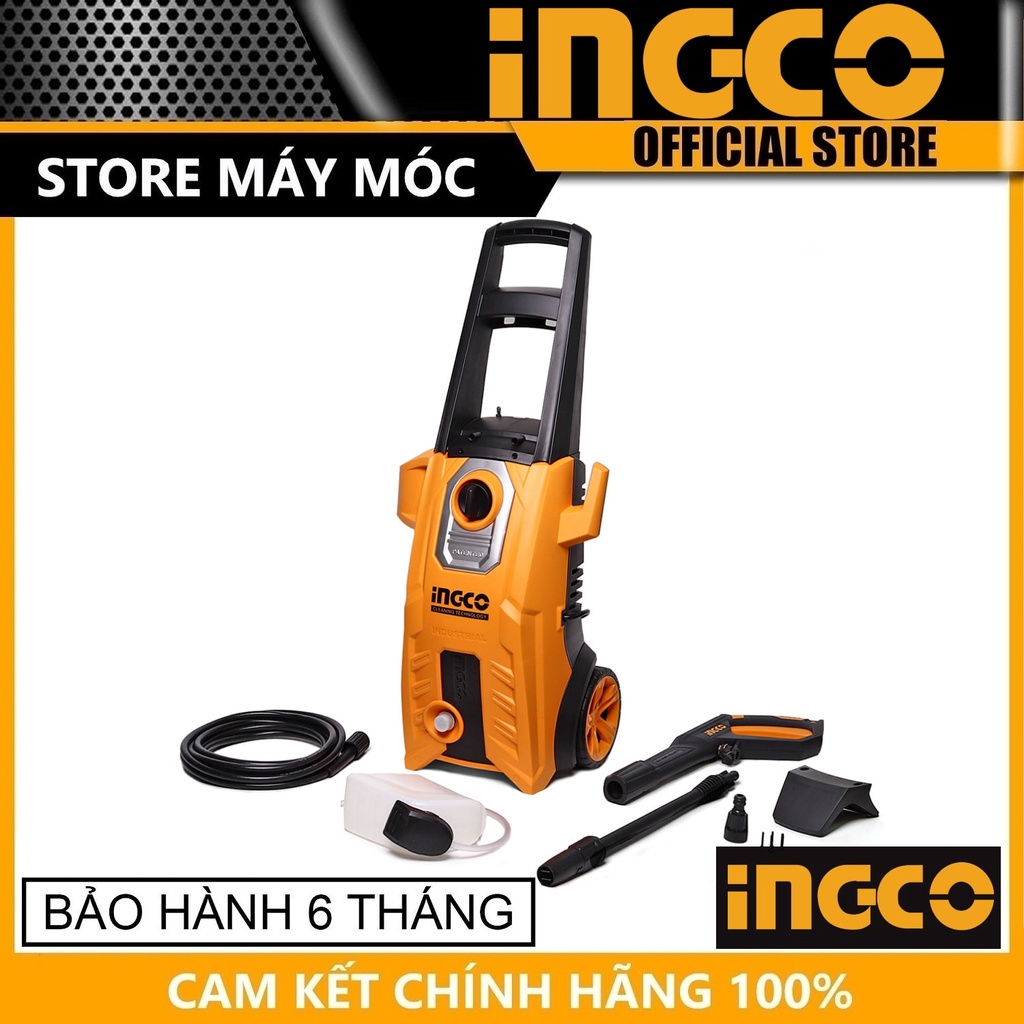 MÁY XỊT RỬA XE ÁP LỰC 1800W (150BAR) INGCO HPWR20008 - HÀNG CHÍNH HÃNG