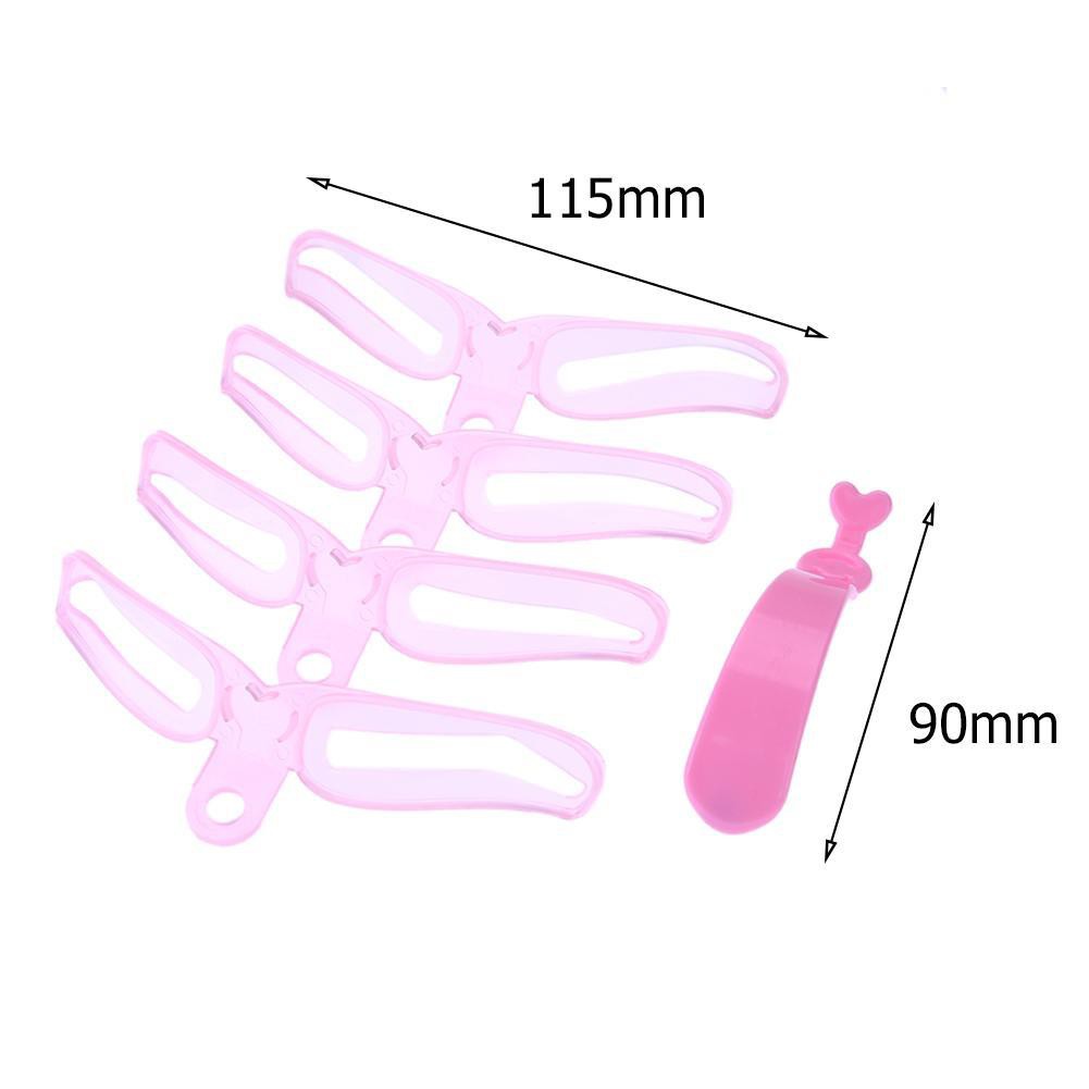 Bộ 4 khuôn định hình trang điểm chân mày có thể tái sử dụng