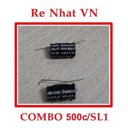 Combo 500c tụ 3,3/100v TL